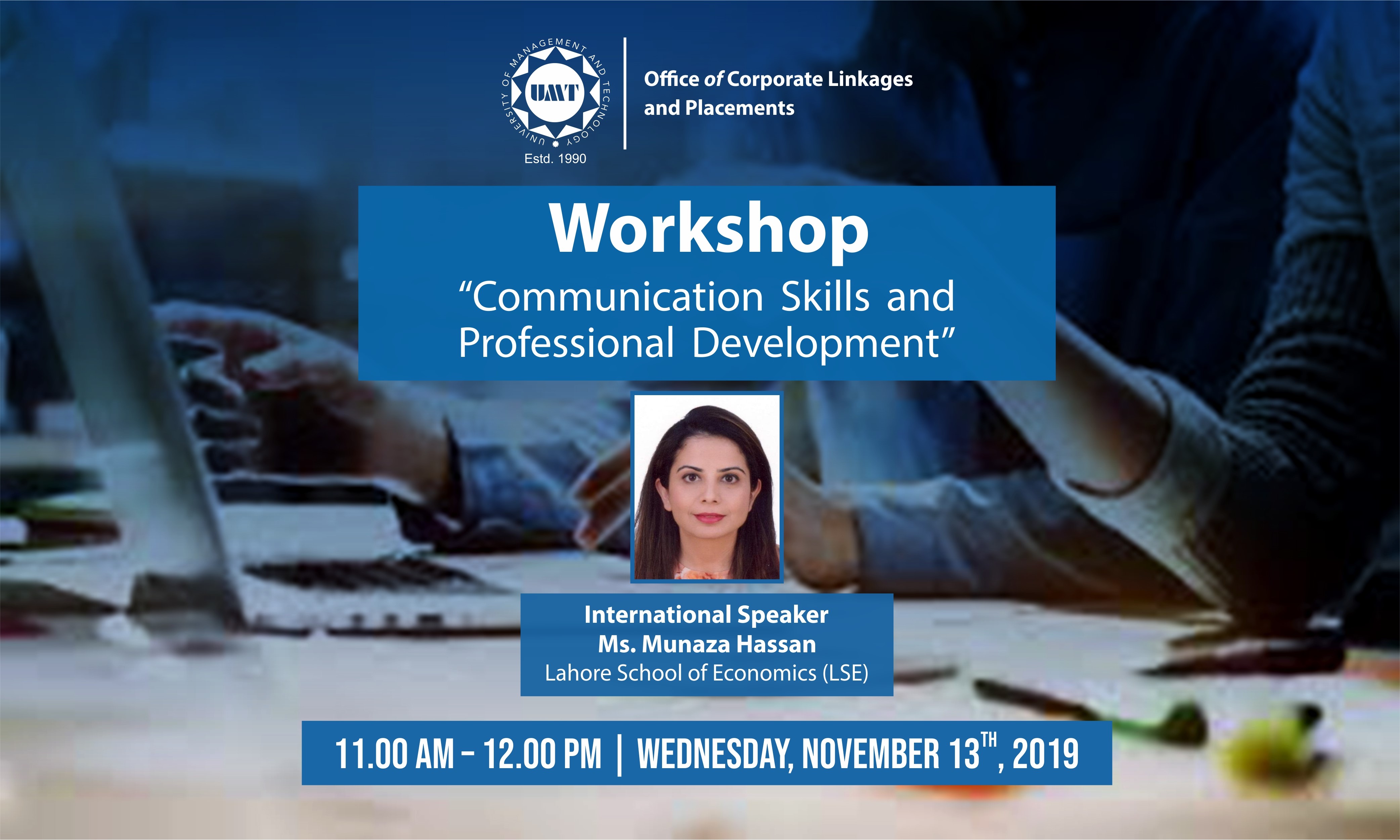 Workshop on Communication Skills & Professional Development