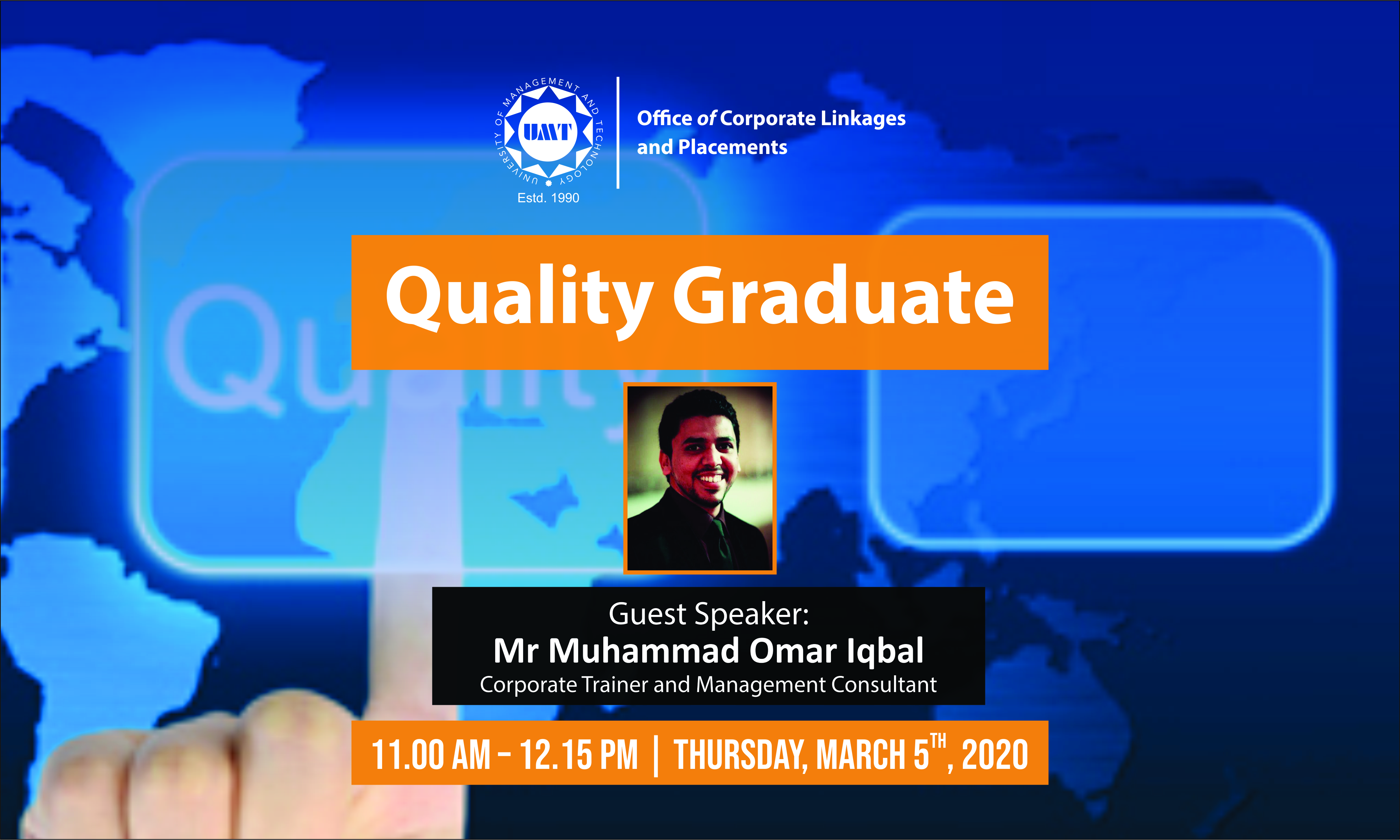 Future Quality Graduate by Muhammad Omar Iqbal - Corporate Trainer and Management Consultant