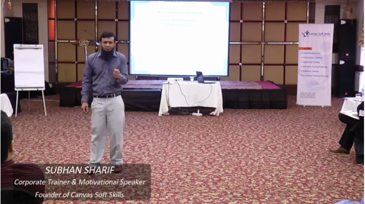 How You See The World by Subhan Sharif, Founder & Lead Trainer  - Canvas Soft Skills