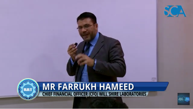Professional and Personal Development by Farrukh Hameed - CFO Wilshire Laboratories (Pvt) Ltd