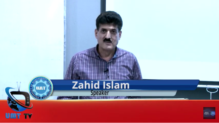 Production Operations Planning by Mr. Zahid Islam Plant Manager - Tripple EM (Pvt) Ltd